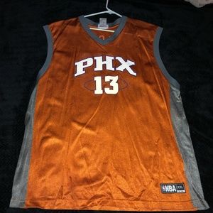 Authentic NBA Orange Phoenix Suns Steve Nash Men's Jersey